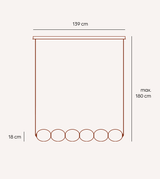 AURIA - LED suspension Lumineuse