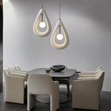 Suspension Ovale Japandi