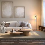 THALIA - Lampadaire sphérique vertical