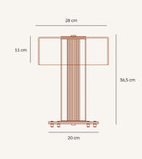 MYRAE – Lampe de Table Élégante