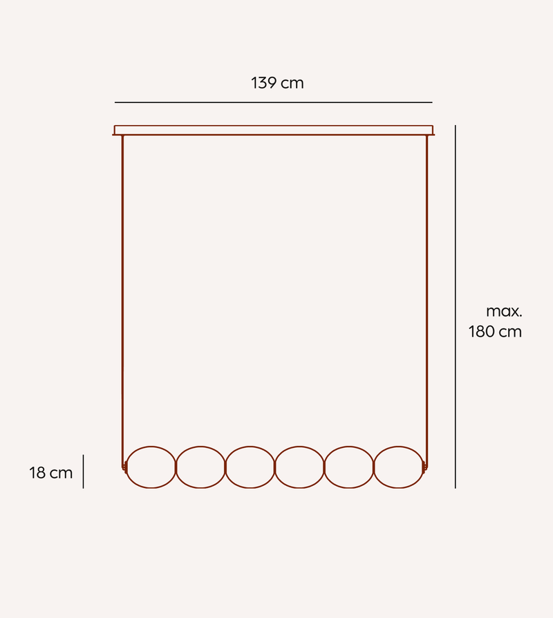 AURIA - LED suspension Lumineuse