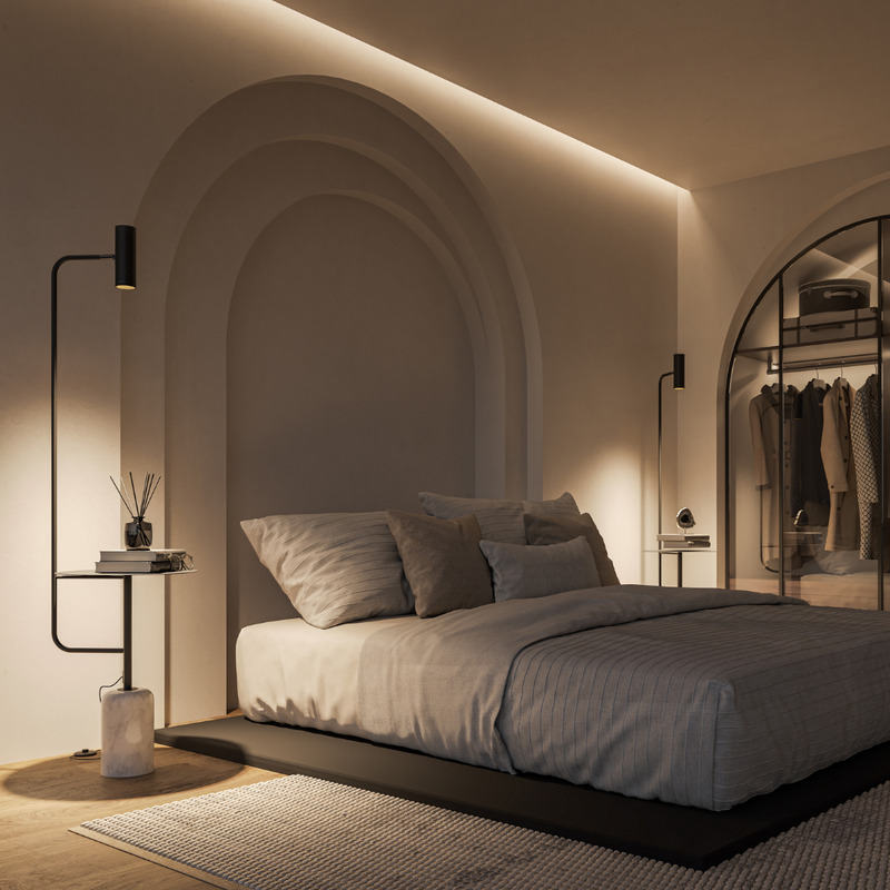 ALORIA - Lampadaire LED Réglable