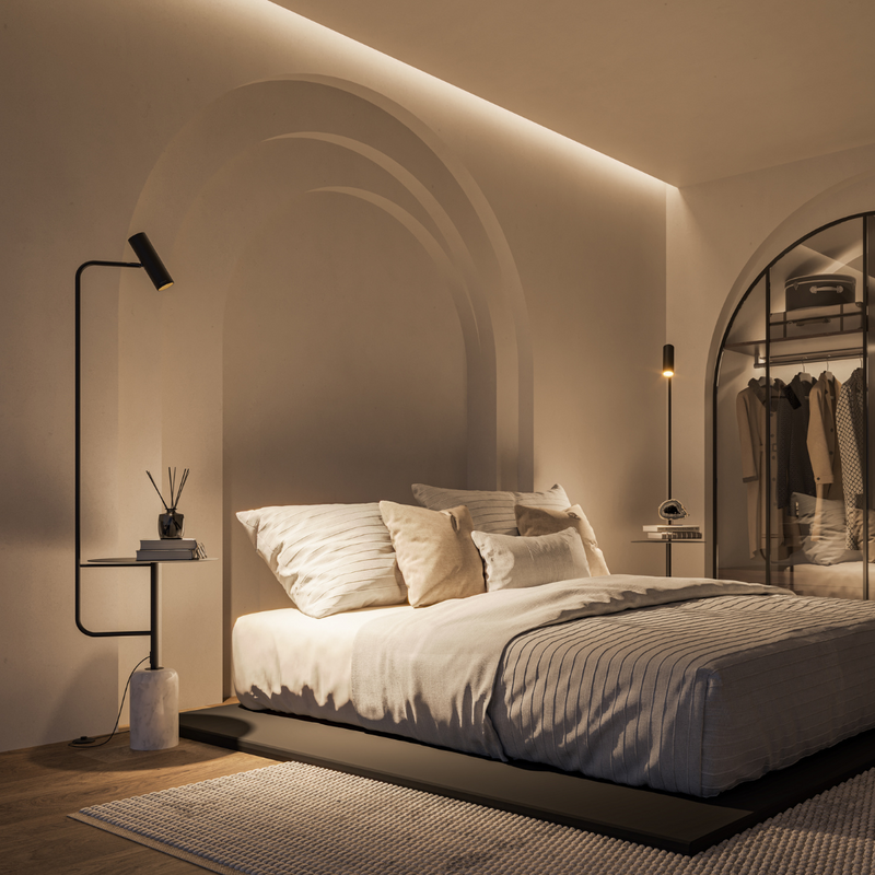 ALORIA - Lampadaire LED Réglable