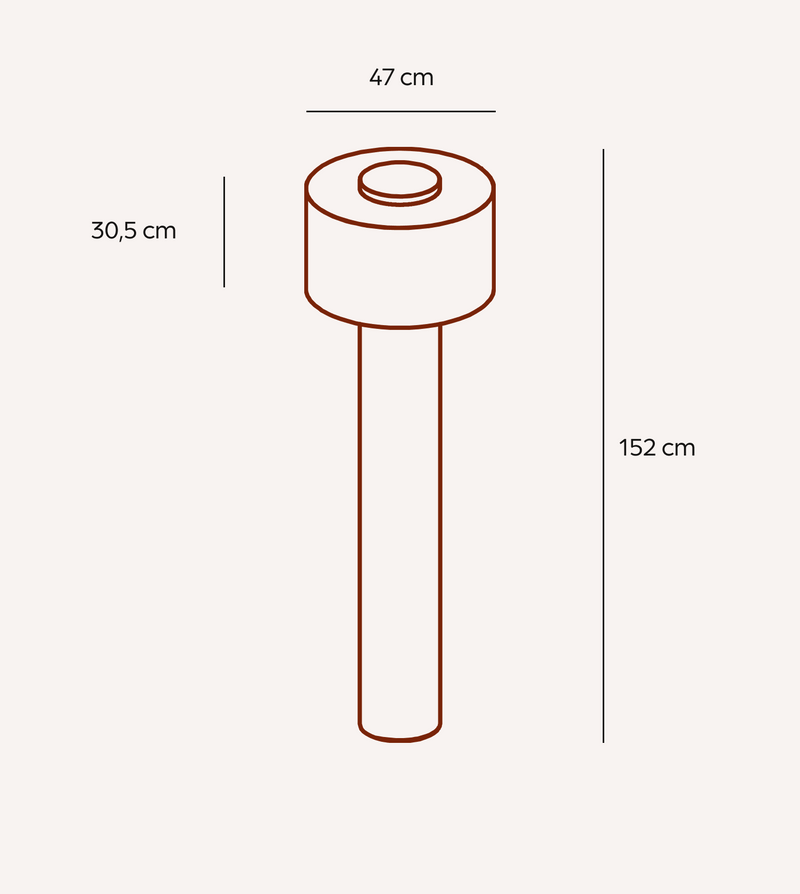 Lunaro – Lampadaire design