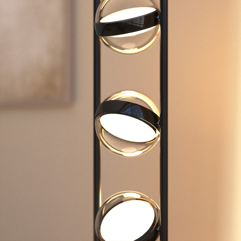 THALIA - Lampadaire sphérique vertical