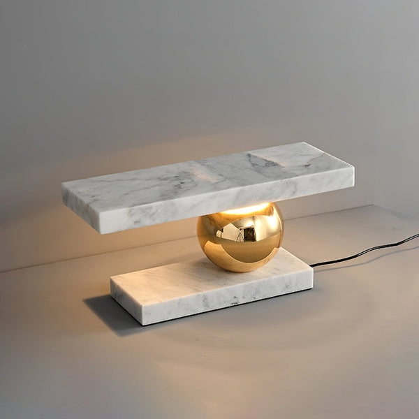 SOLIA – Lampe de Table Marbrée Ballsone
