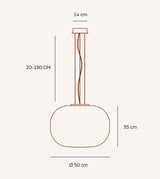 AUREL - Elegant LED Suspension Lumineuse