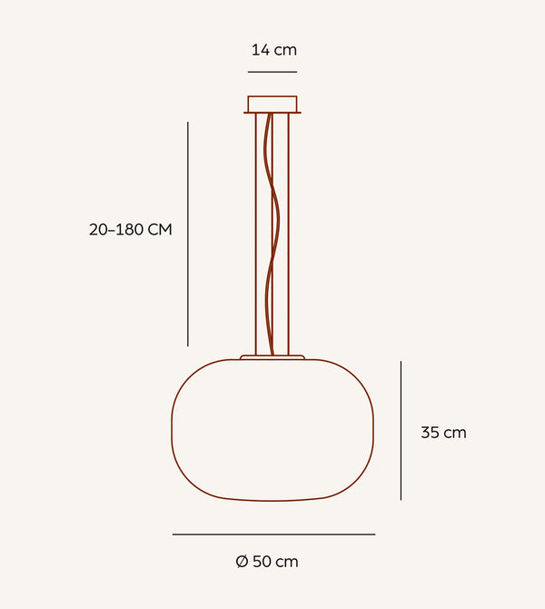 AUREL - Elegant LED Suspension Lumineuse