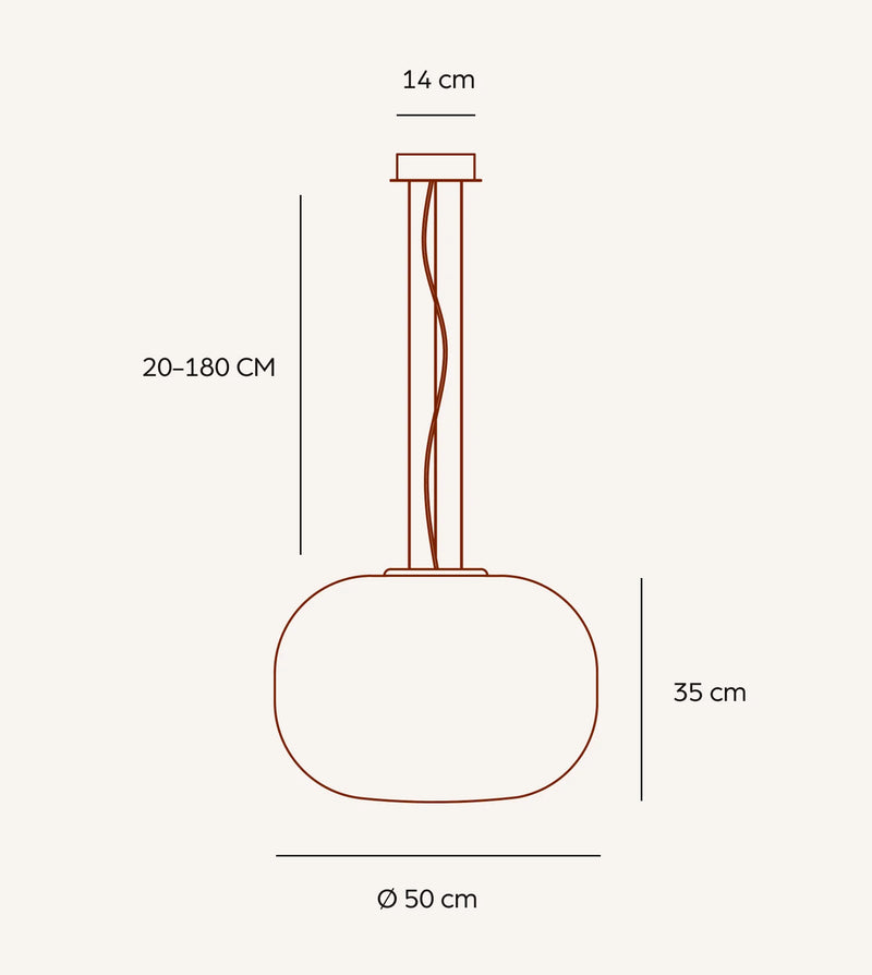 AUREL - Elegant LED Suspension Lumineuse