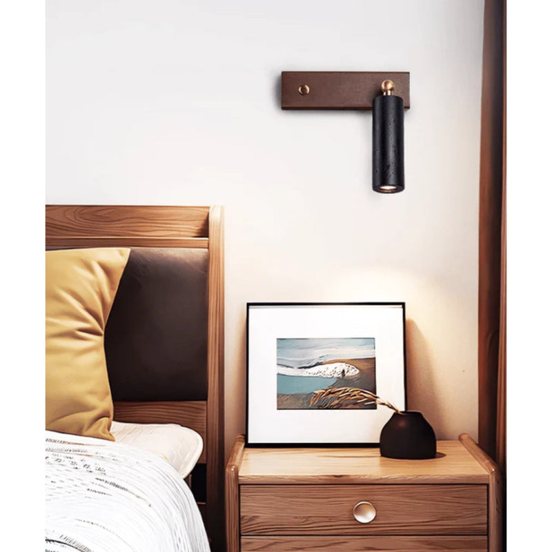 ELARA - Lumos Scone Applique Murale en Bois