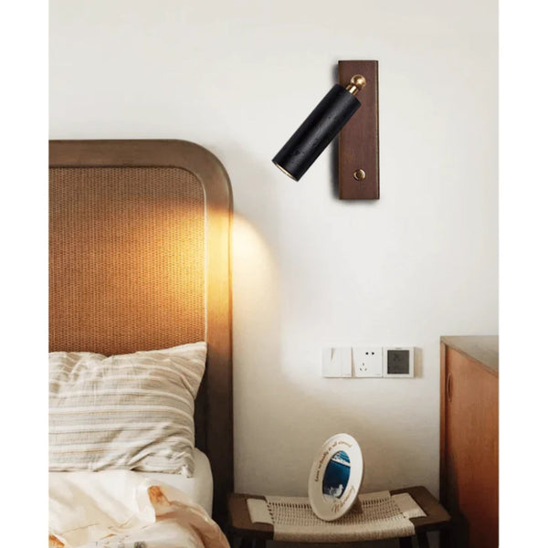 ELARA - Lumos Scone Applique Murale en Bois