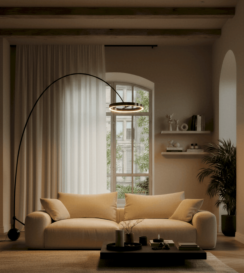 ARIONA – Lampadaire Arc Moderne