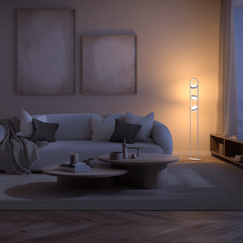 THALIA - Lampadaire sphérique vertical