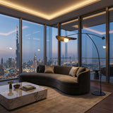 ARLYSSA - Lampadaire Japandi au style royal et éclatant